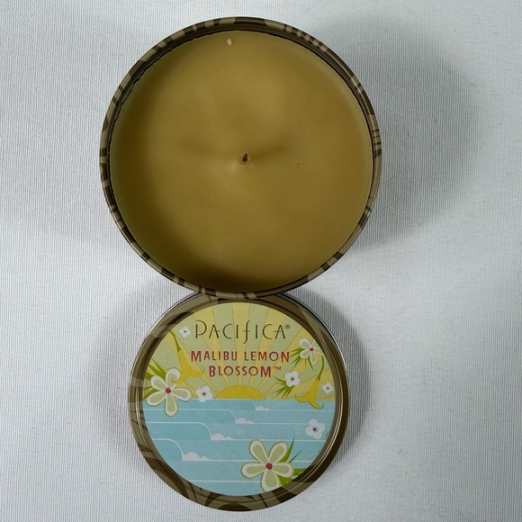 RARE Pacifica 7 oz Soy Candle Tins – Discontinued/Rare Scents – Set of 4 NEW - Picture 5 of 12